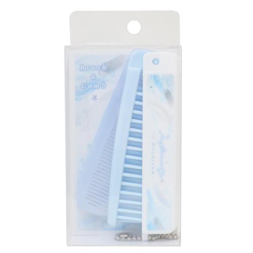 ヘアブラシ 折りたたみブラシ＆コーム infinity dream 折りたたみくし グッズ メール便可