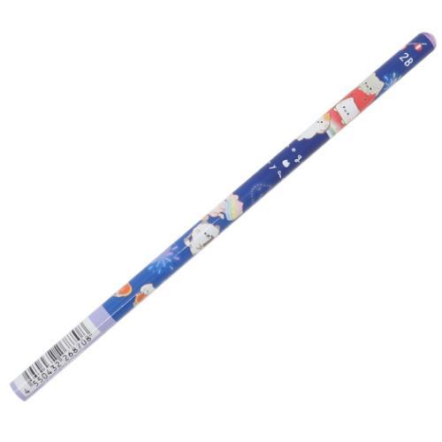 もぐにゃん えんぴつ ストーン付き鉛筆 2B スイカ かわいい グッズ メール便可