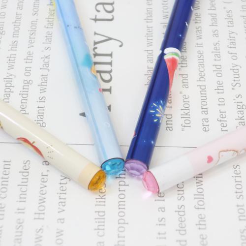 もぐにゃん えんぴつ ストーン付き鉛筆 2B スイカ かわいい グッズ メール便可