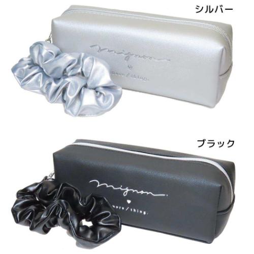 ペンケース くしゅくしゅストラップペンポーチ　ミニョン かわいい グッズ