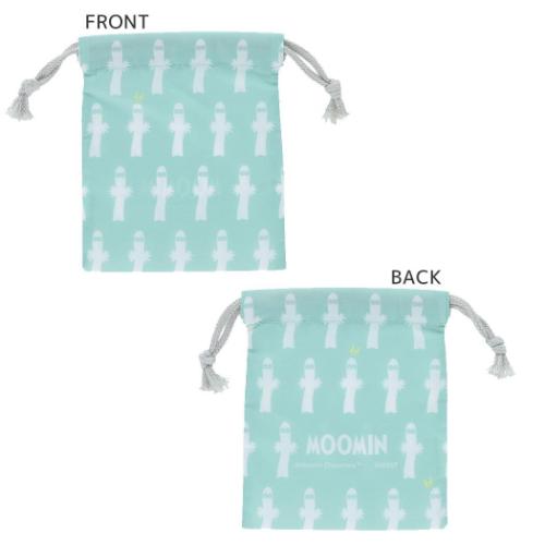 ムーミン 巾着袋 ミニ巾着 全8種の内どれか1個 ニョロニョロ 北欧 キャラクター グッズ メール便可