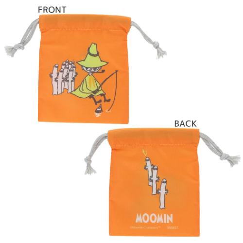 ムーミン 巾着袋 ミニ巾着 全8種の内どれか1個 ニョロニョロ 北欧 キャラクター グッズ メール便可