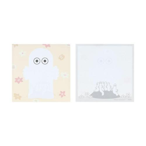 ムーミン メモ帳 窓付スクエアメモ ニョロニョロ 1匹 北欧 キャラクター グッズ メール便可