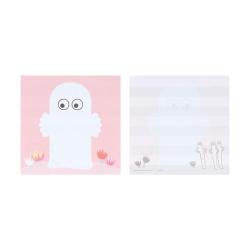 ムーミン メモ帳 窓付スクエアメモ ニョロニョロ 1匹 北欧 キャラクター グッズ メール便可