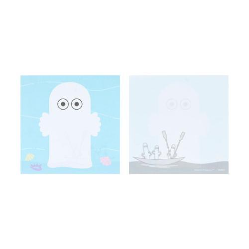 ムーミン メモ帳 窓付スクエアメモ ニョロニョロ 1匹 北欧 キャラクター グッズ メール便可