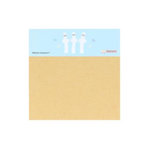 ムーミン メモ帳 窓付スクエアメモ ニョロニョロ 1匹 北欧 キャラクター グッズ メール便可