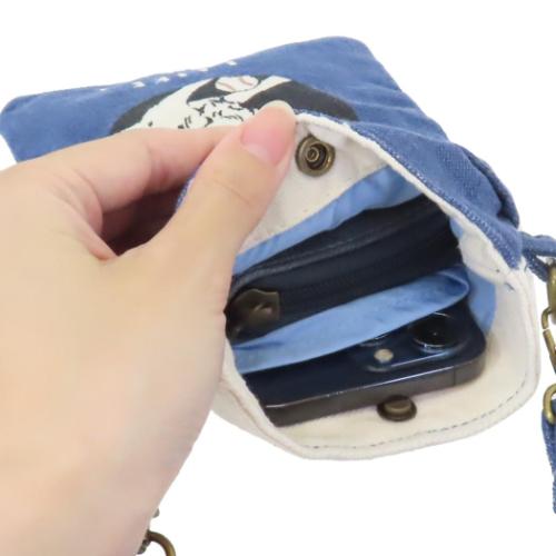 スマホポーチ スマホポシェット ロビン かわいい グッズ メール便可