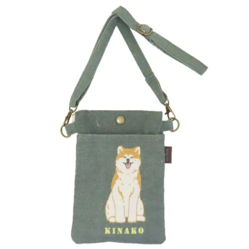 スマホポーチ スマホポシェット きなこ かわいい グッズ メール便可