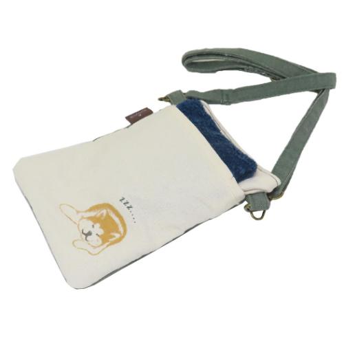 スマホポーチ スマホポシェット きなこ かわいい グッズ メール便可