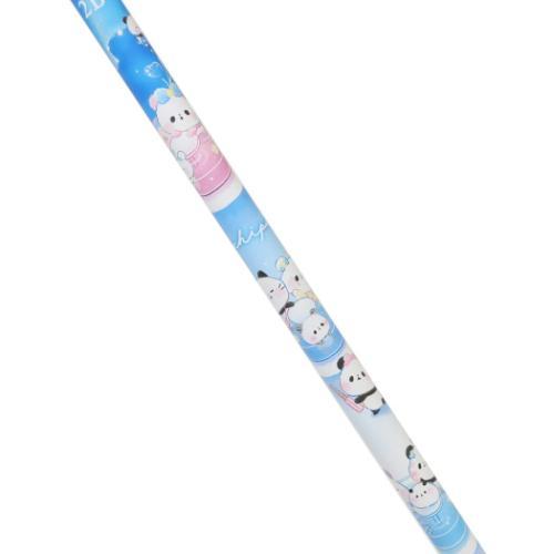 もちもちぱんだ 鉛筆 2B 丸軸 コーヒーカップ かわいい グッズ メール便可