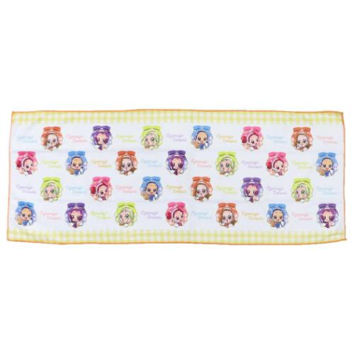 おジャ魔女どれみ 速乾フェイスタオル ファストドライフェイスタオル イエロー アニメキャラクター グッズ メール便可
