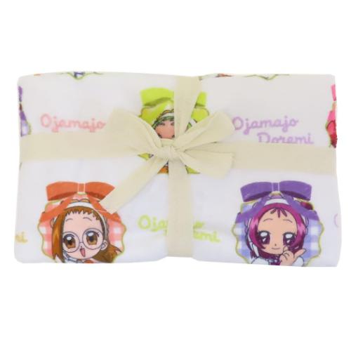 おジャ魔女どれみ 速乾フェイスタオル ファストドライフェイスタオル イエロー アニメキャラクター グッズ メール便可