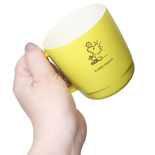 スヌーピー マグカップ スタッキングマグ ウッドストック YE ピーナッツ キャラクター グッズ