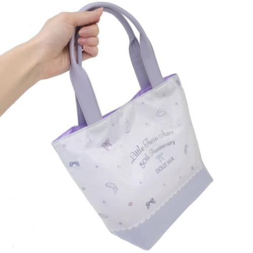 リトルツインスターズ ランチバッグ パールミニトートバッグ DOLLY MIX サンリオ キャラクター グッズ メール便可