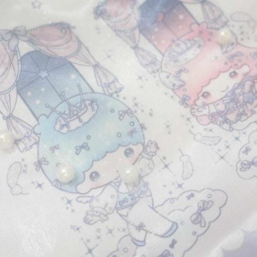 リトルツインスターズ ランチバッグ パールミニトートバッグ DOLLY MIX サンリオ キャラクター グッズ メール便可