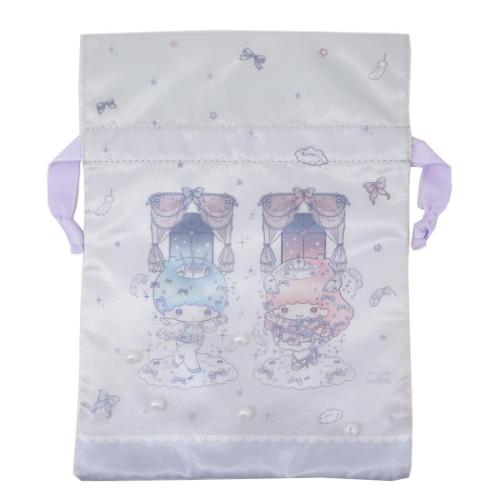 リトルツインスターズ 巾着袋 パール巾着 DOLLY MIX サンリオ キャラクター グッズ メール便可