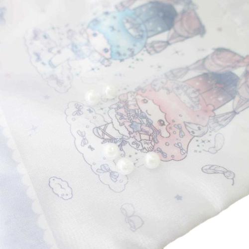 リトルツインスターズ 巾着袋 パール巾着 DOLLY MIX サンリオ キャラクター グッズ メール便可