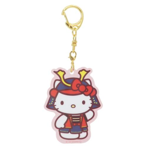 ハローキティ キーホルダー アクリルキーホルダー 将軍 サンリオ キャラクター グッズ メール便可