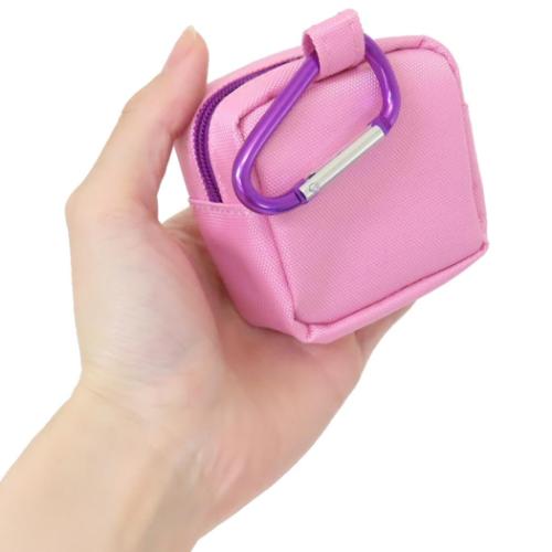 ミッフィー ミニポーチ カラビナ付きミニ刺繍ポーチ PK ディックブルーナ 絵本キャラクター グッズ