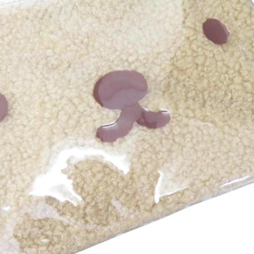 ミッフィー コスメポーチ もこもこビニールフラットポーチ フェイス ディックブルーナ 絵本キャラクター グッズ メール便可