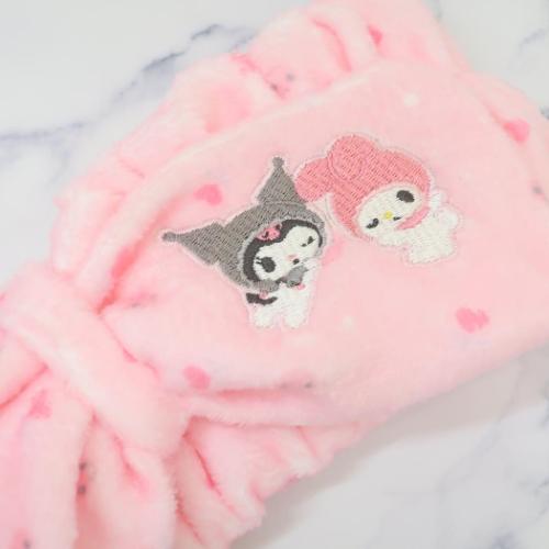 マイメロディ＆クロミ ヘアアクセ ヘアバンド エンジェル サンリオ キャラクター グッズ メール便可