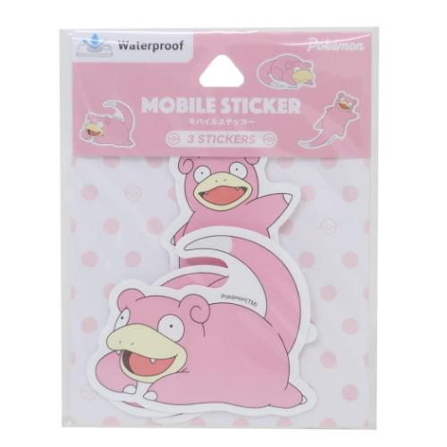 ポケットモンスター ダイカットシール モバイルステッカー ヤドン ポケモン キャラクター グッズ メール便可
