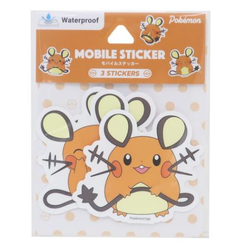 ポケットモンスター ダイカットシール モバイルステッカー デデンネ ポケモン キャラクター グッズ メール便可