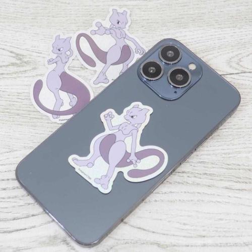 ポケットモンスター ダイカットシール モバイルステッカー ミュウツー ポケモン キャラクター グッズ メール便可
