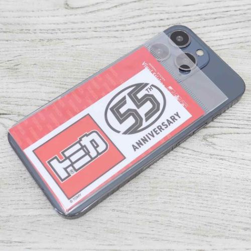 トミカ ダイカットシール アニバーサリーロゴステッカー 55thロゴ TOMICA キャラクター グッズ メール便可