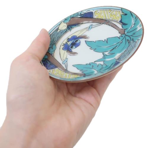 リロ＆スティッチ 小皿 九谷焼豆皿 ディズニー キャラクター グッズ