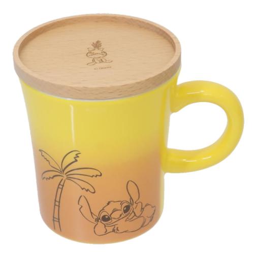 リロ＆スティッチ マグカップ 木蓋付きマグ ディズニー キャラクター グッズ