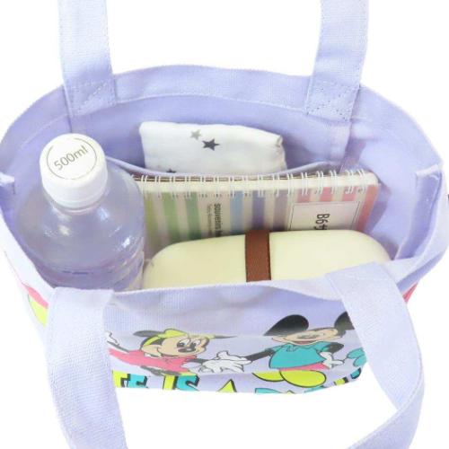 ミッキーマウス ミニーマウス ランチバッグ カラーマチ付バッグ バルーン ディズニー キャラクター グッズ メール便可