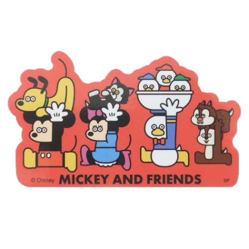 DISNEYx松本セイジ ダイカットシール キャラクターステッカー GO ディズニー キャラクター グッズ メール便可