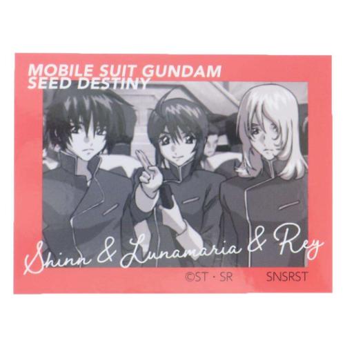 機動戦士ガンダムSEED DESTINY ダイカットシール キャラクターステッカー 記念写真 アニメキャラクター グッズ メール便可