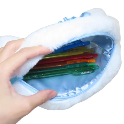 シナモロール コスメポーチ ぬいぐるみフェイスポーチ ベビー サンリオ キャラクター グッズ