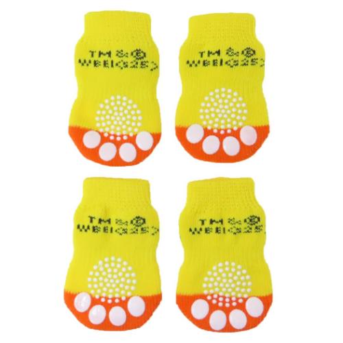 ルーニーテューンズ 犬用靴下 ペットソックス 4枚セット トゥイーティー LOONEY TUNES キャラクター グッズ メール便可