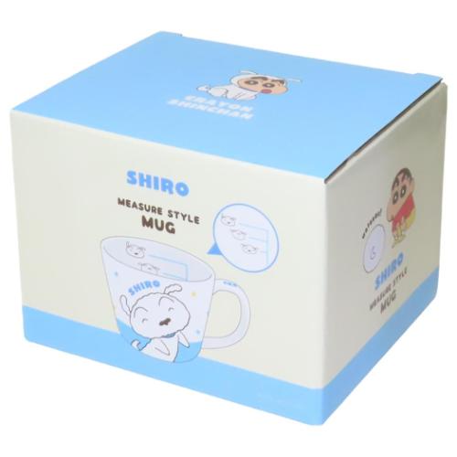 クレヨンしんちゃん マグカップ メジャーマグ シロ 星 アニメキャラクター グッズ