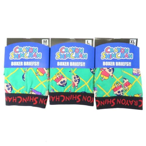 クレヨンしんちゃん 男性用下着 ボクサーブリーフ しんのすけ＆ぶりぶりざえもん GR アニメキャラクター グッズ メール便可