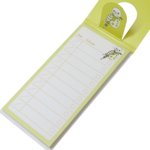 付箋 立つふせん 芸術家のインコ ToDo アニマル かわいい グッズ メール便可