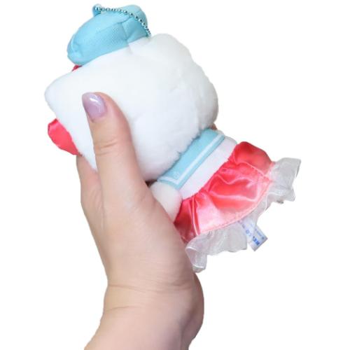 ハローキティ マスコット ミニぬいぐるみボールチェーン シャーベットマリン サンリオ キャラクター グッズ