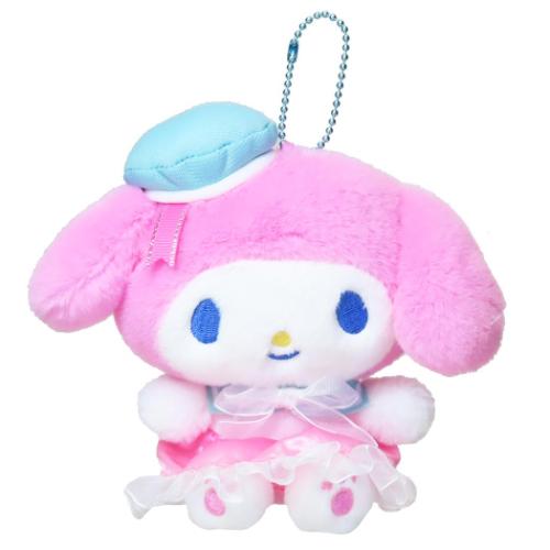 マイメロディ マスコット ミニぬいぐるみボールチェーン シャーベットマリン サンリオ キャラクター グッズ