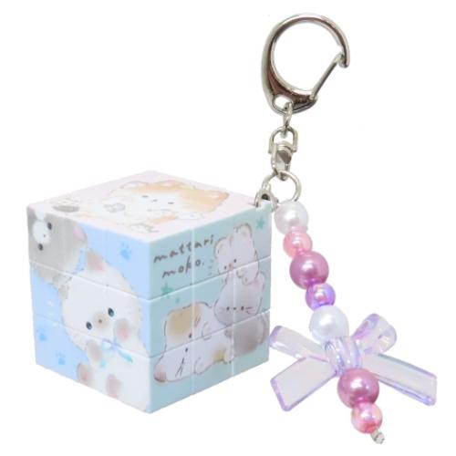 キーリング パズルキューブキーホルダー ねこ かわいい グッズ