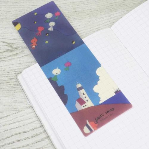 五味太郎 しおり 透明ブックマーカー かぶさん 絵本キャラクター グッズ メール便可