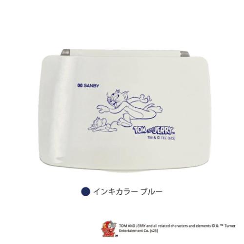トムとジェリー インクパッド スタンプパッド ブルー ワーナーブラザース キャラクター グッズ メール便可