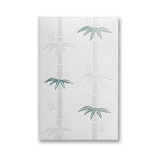 ROKKAKU ポチ袋 箔ぽち袋 メッセージカード付き 松竹梅 3セット入り 竹 お年玉 お盆玉 グッズ メール便可