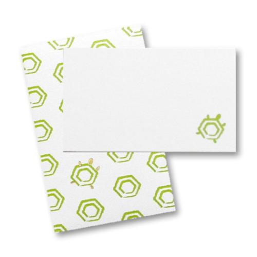 ROKKAKU ポチ袋 箔ぽち袋 メッセージカード付き 和模様 3セット入り かめ お年玉 お盆玉 グッズ メール便可