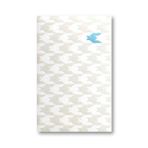 ROKKAKU ポチ袋 箔ぽち袋 メッセージカード付き 動物柄 3セット入り ちどり お年玉 お盆玉 グッズ メール便可