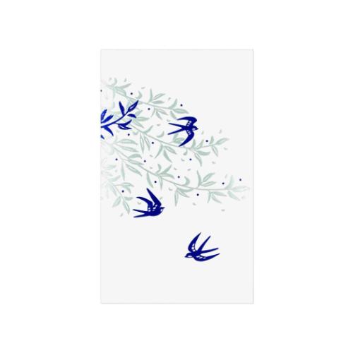 ROKKAKU ポチ袋 箔ぽち袋 花さんぽ 2枚入り つばめ お年玉 お盆玉 グッズ メール便可