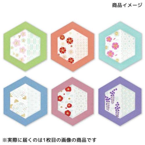 ROKKAKU CARD グリーティングカード メッセージカード やまとなでしこ 椿 カード&封筒 グッズ メール便可