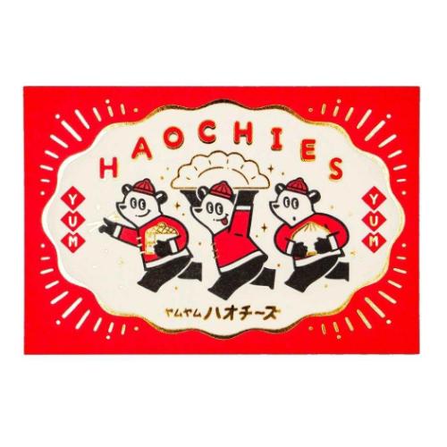 ROKKAKU x オビワン POSTCARD ポストカード 1枚入り ハオチーズ メッセージカード グッズ メール便可